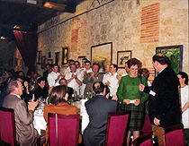 La presidenta de UNIFEC de Castilla y León recoge el cheque