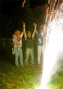 Fiesta en el jardín