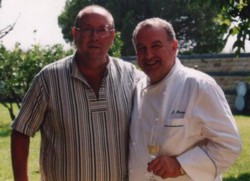 Joachim Koerper con Ernesto Gallud