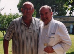 Joachim Koerper con Ernesto Gallud