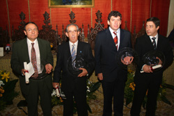 Algunos de los premiados en esta edición