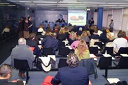 Asistentes a la jornada en Mercabarna