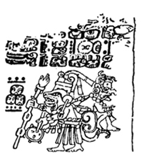 2. El Dios Zarigüeya y el Dios de la lluvia