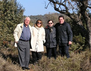 Juan Lara (padre e hijo), Amparo Cuéllar y José Oneto