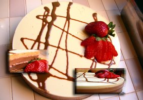 Tarta de chocolate elaborada por la autora