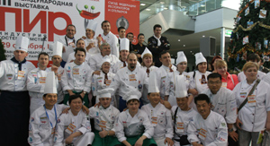 Los cocineros rusos simpatizan con los colegas coreanos