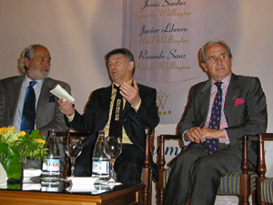 Óscar Caballero con Francisco López Canis y Francisco López López-Bago