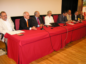 Participantes en la mesa redonda