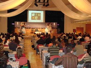 El salón se llenó los tres días