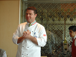 El chef Gabriel Iguiniz