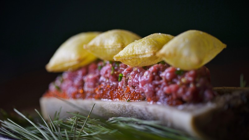 Receta Steack Tartar Con Su Tuetano Afuegolento