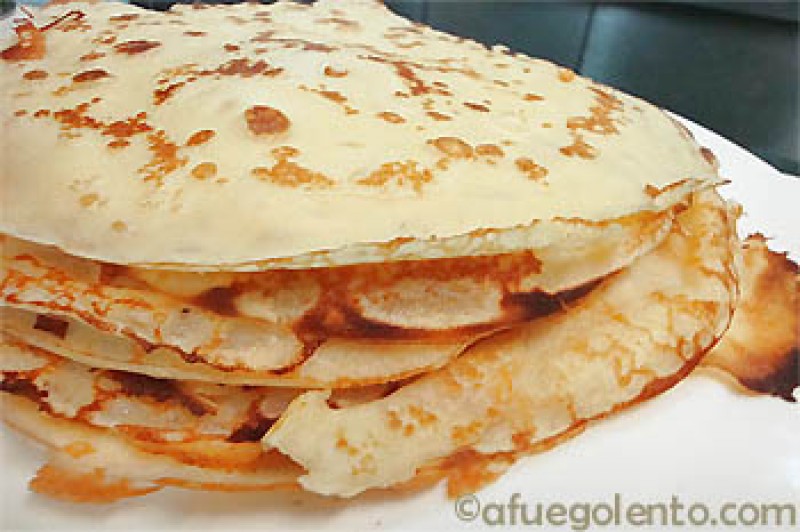 Masa de crepes fácil - Receta EXQUISITA