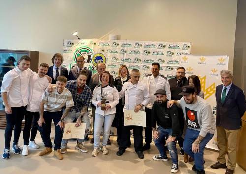 Rocío Maya, ganadora del Premio Espiga XVI Cocina IGP Corderex 2023, organizado por Corderex y Caja Rural Extremadura. 