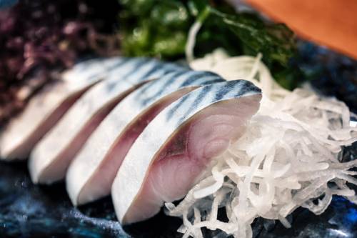 Sashimi de Caballa con Vinagre de Jerez | Pescados Azules | Marinados y Crudos