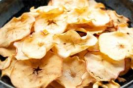 Chips Manzanas Kanzi Crujientes | Tapas Aperitivos Petit Four | Frutas 