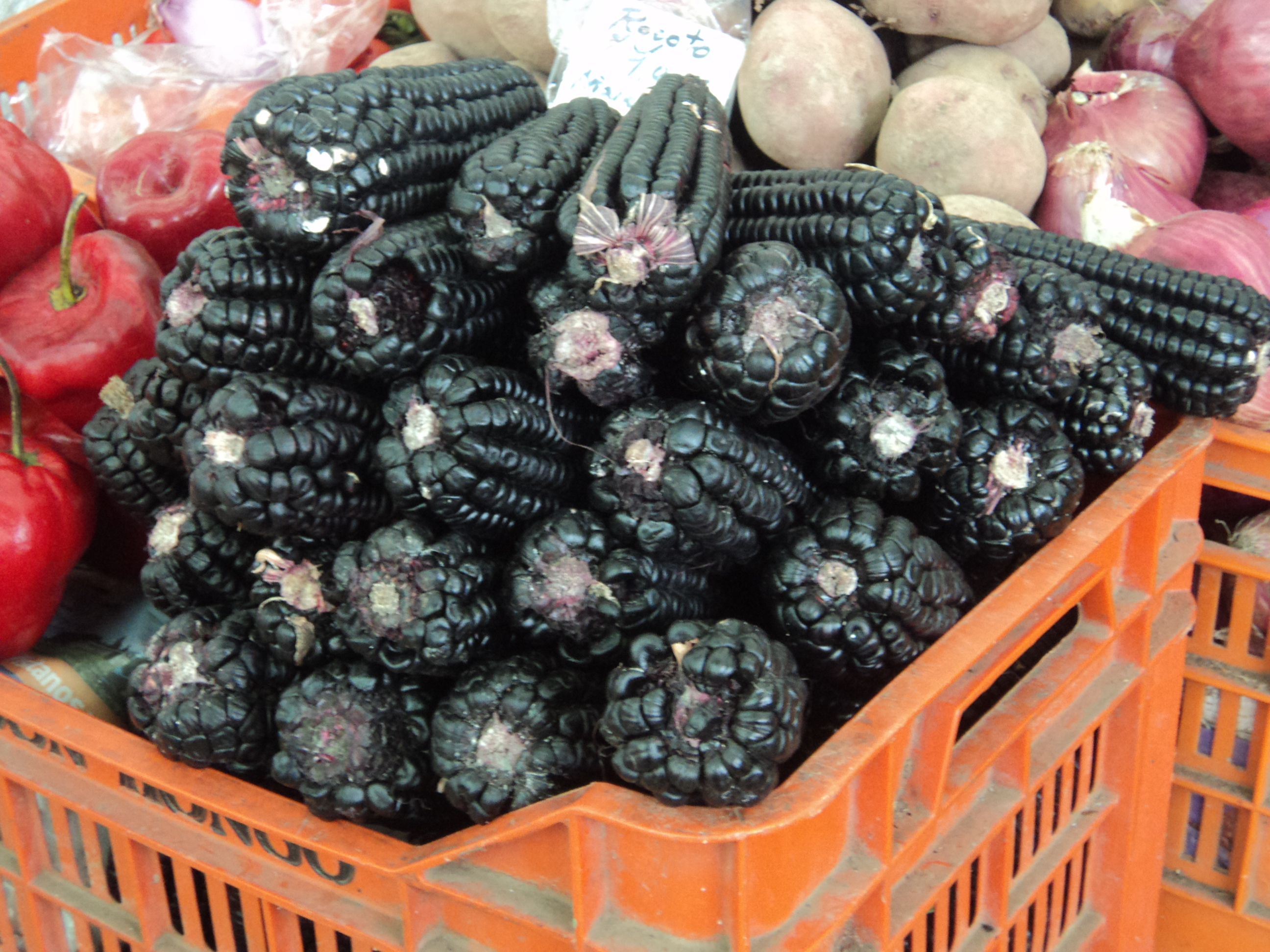 Maíz Morado, Mercado de Arequipa