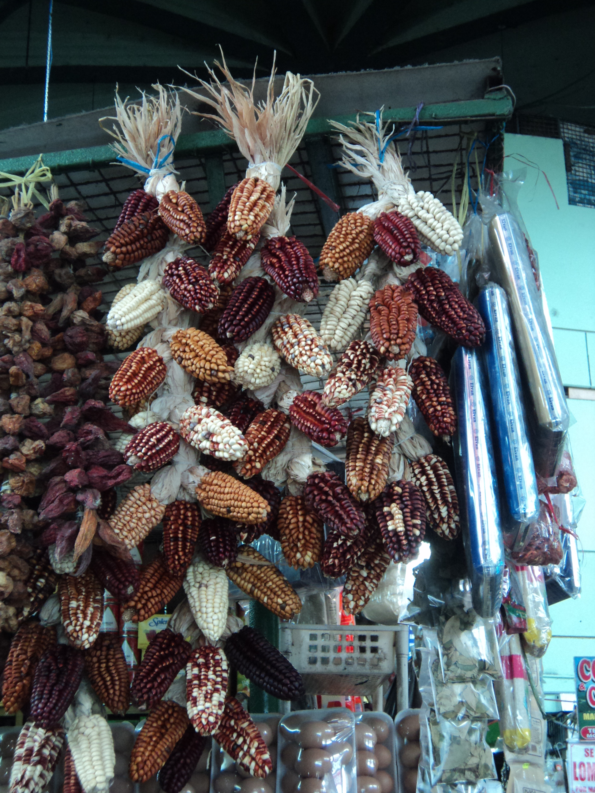 Maíz seco, Mercado de Oxapampa