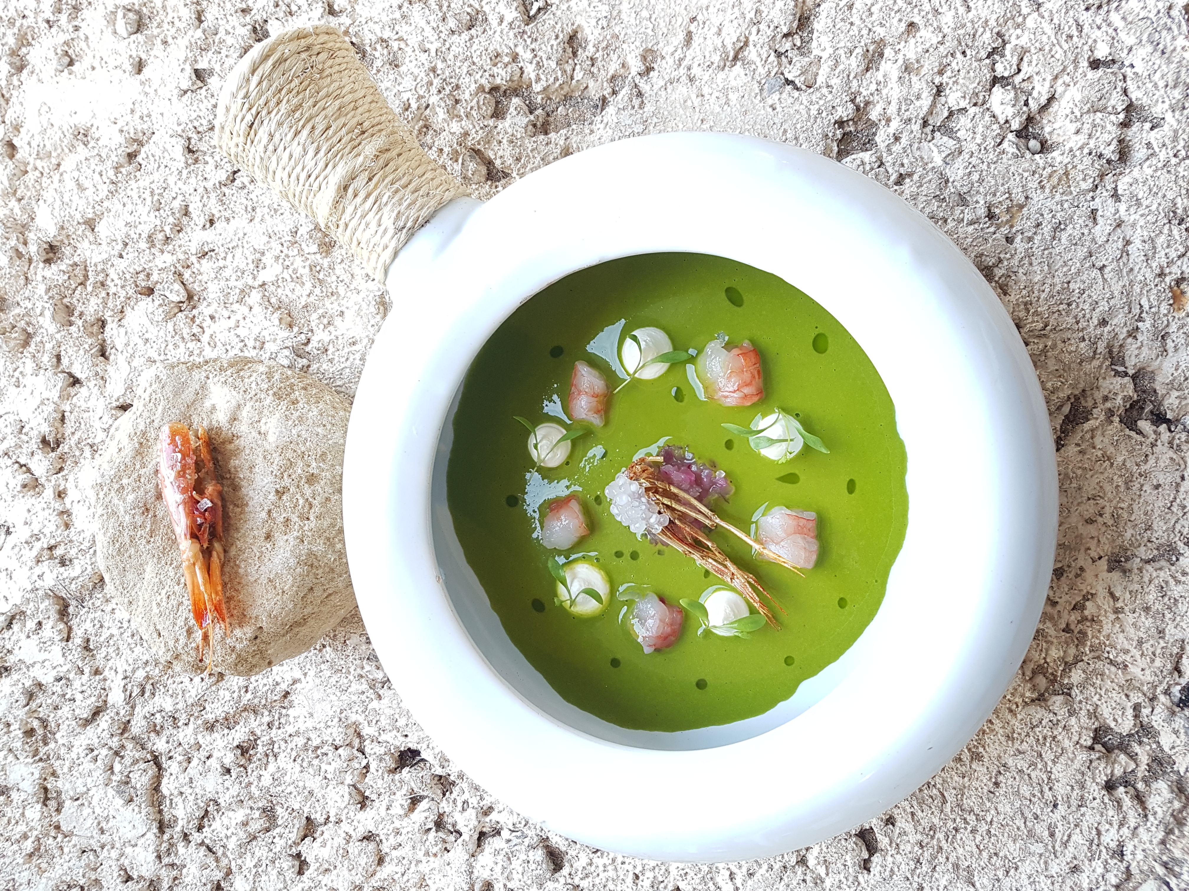 Receta de Aguachile Verde con Gamba | Mariscos - A Fuego Lento