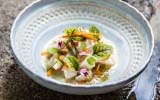 Receta Ceviche de Corvina Afuegolento