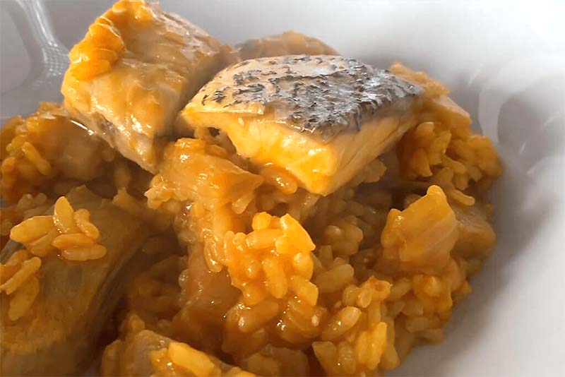 Receta Arroz Meloso Corvina Verduras Xuso Jones Afuegolento