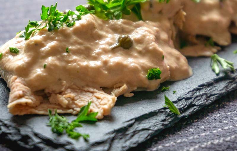 Receta Vitello Tonnato Luis de Blas Afuegolento