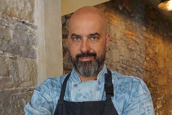 Cocinero José Luis Camacho Restaurante Zascandil Afuegolento