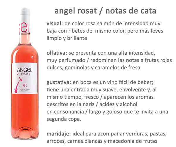 Vino Angel Rosat Bodetas Angel Mallorca Afuegolento