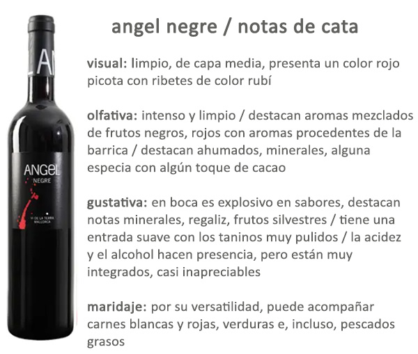 Angel Negre Bodegas Angel Mallorca Afuegolento