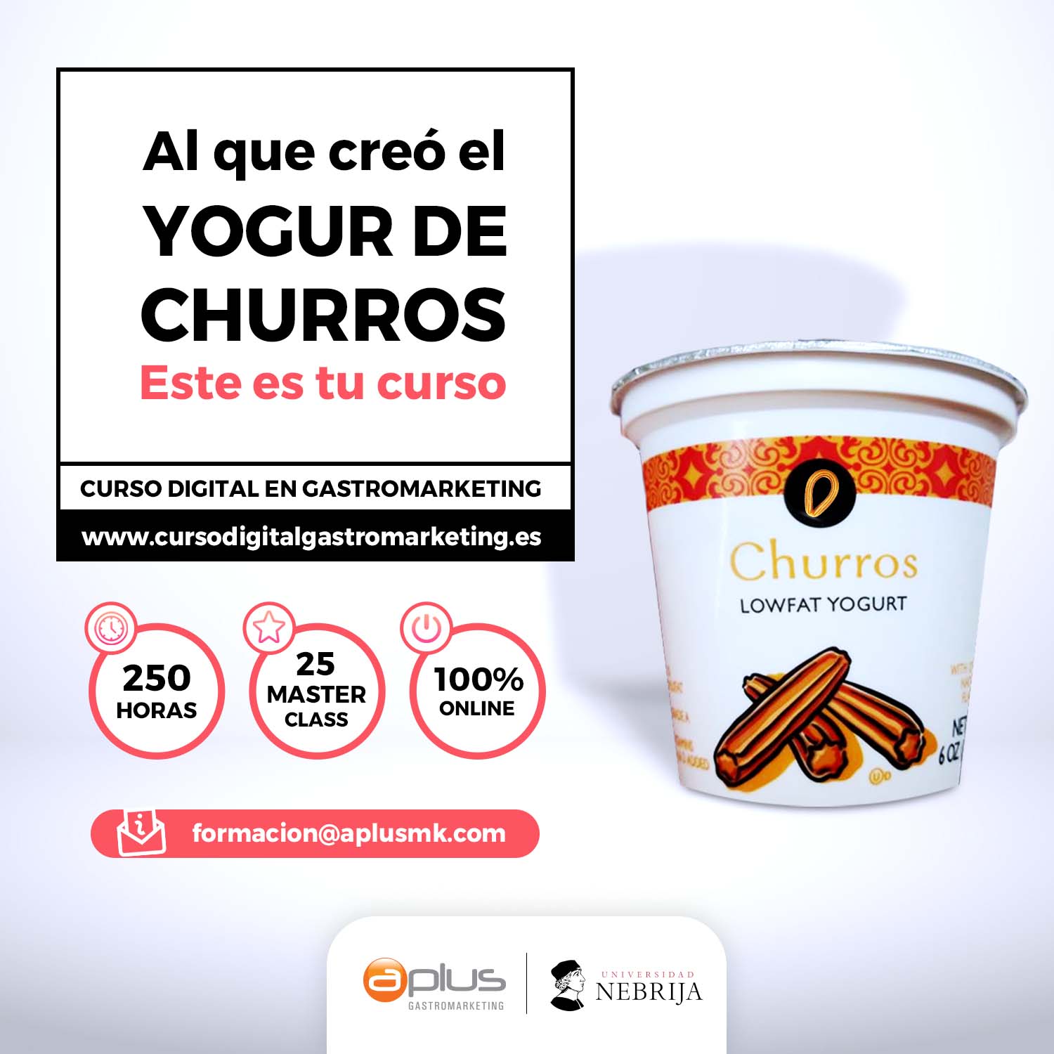 Curso Gastromarketing Aplus Nebrija 1