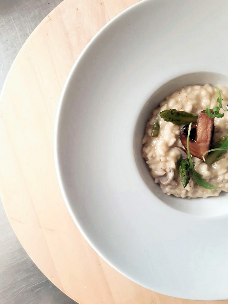 Receta Risotto Vegano Victòria Frontera Borrueco Afuegolento