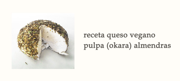 Rel Receta Queso Vegano Pulpa Okara Almendras Afuegolento