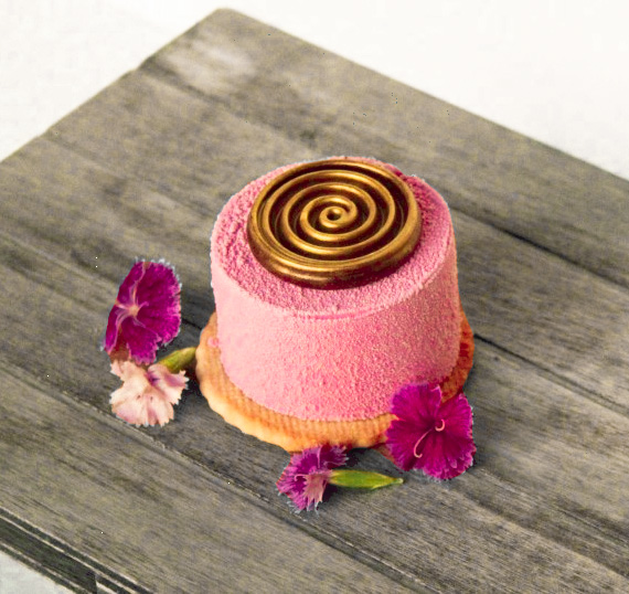 Receta Cilindro Rosa de Mascarpone Vanusa Hazboun Afuegolento