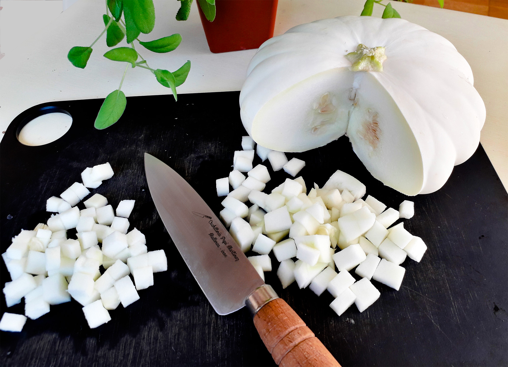 Ensaladilla Calabaza Blanca Caballa Vinagreta Cremosa Calabaza Blanca Avellanas Afuegolento 1