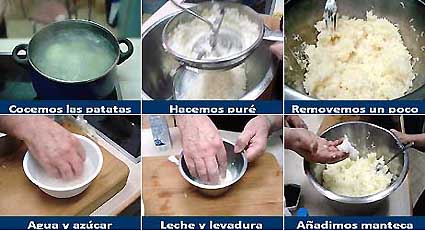 Paso a Paso Receta Buñuelos Patata Afuegolento 1