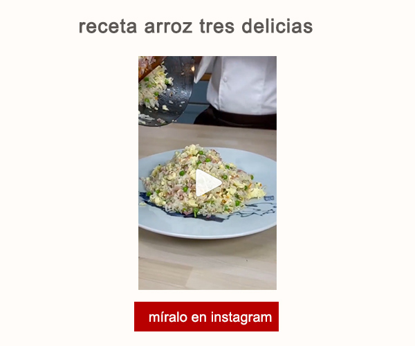 Receta Arroz Tres Delicias Ye Sheqian Afuegolento V