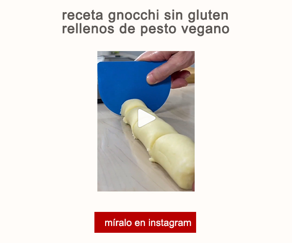 Receta Gnocchi Sin Gluten Rellenos de Pesto Vegano Afuegolento In