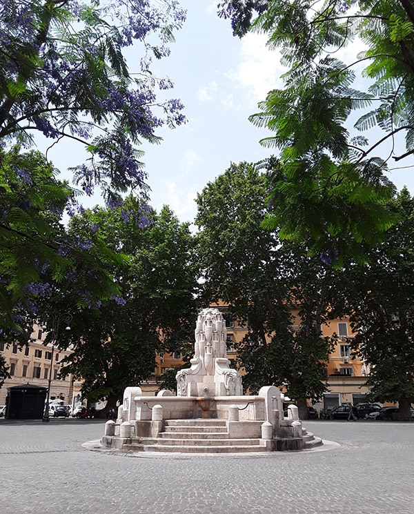 La Plaza del Monte Testaccio Lali Ortega Ceron Afuegolento