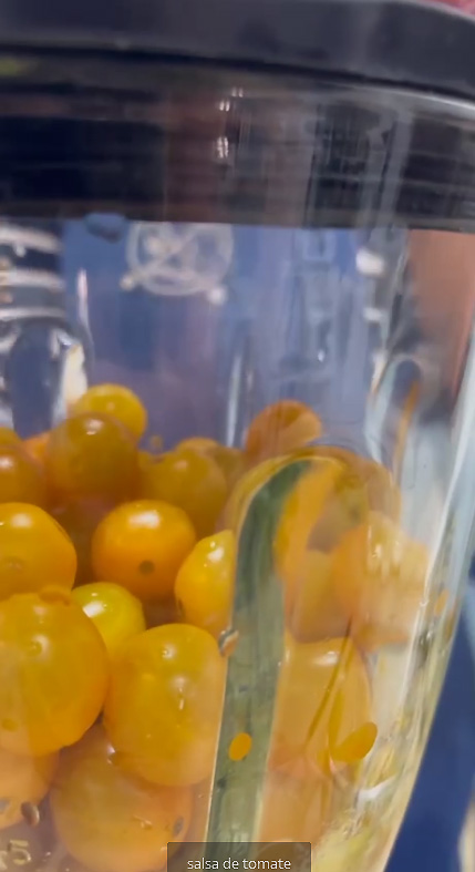 Receta de Salsa de Tomates Amarillos o Cherry Naranjas - A Fuego Lento