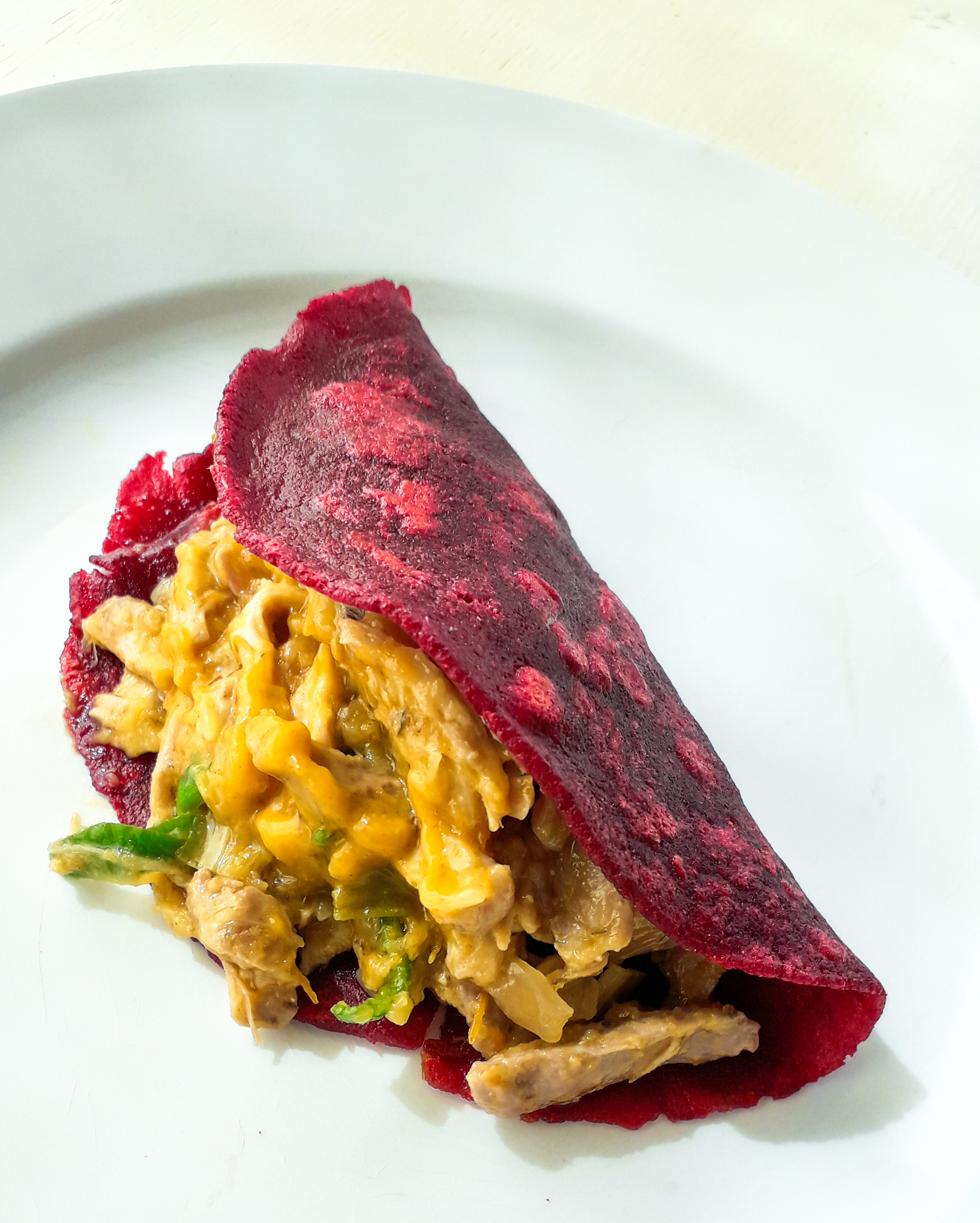 Receta Tacos Remolacha Sin Gluten Relenos Tinga Pollo Afuegolento 1