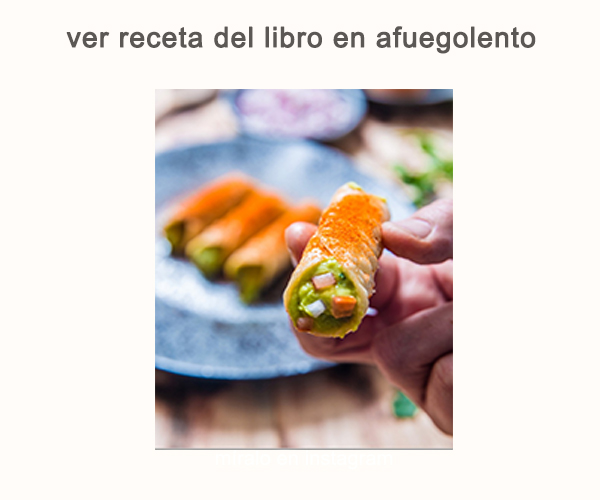 Ver Receta Canutillos Guacamole Libro Recetas Koldo Royo Afuegolento