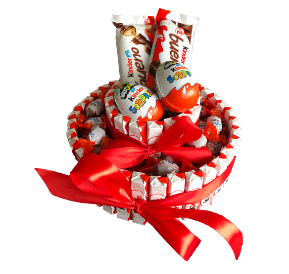 Regalos Originales Cestas Kinder Formato Dos Pisos Afuegolento
