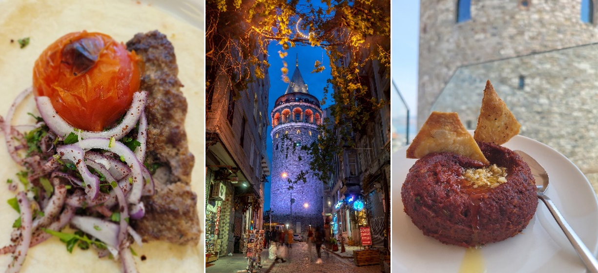 Sal de Viajes Urfa Kebab Rte Hamdi Torre Galata Muhammara Rte Firuzende TGA Lai Ortega Afuegolento