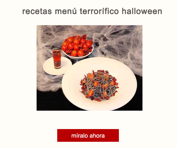 Menú Terrorífico Halloween Afuegolento