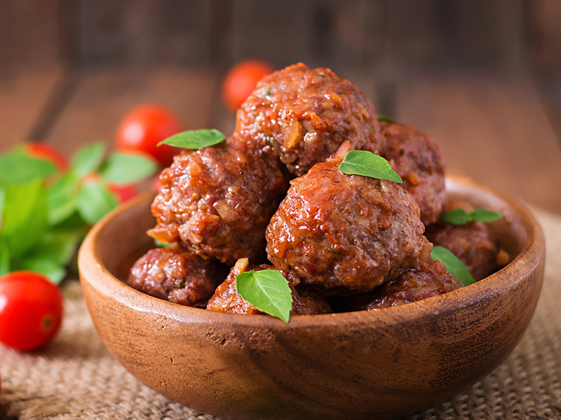 tapas de carne para bar