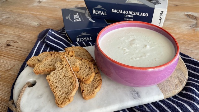 Receta de Brandada de bacalao, de la familia Elías, elaborada por ...