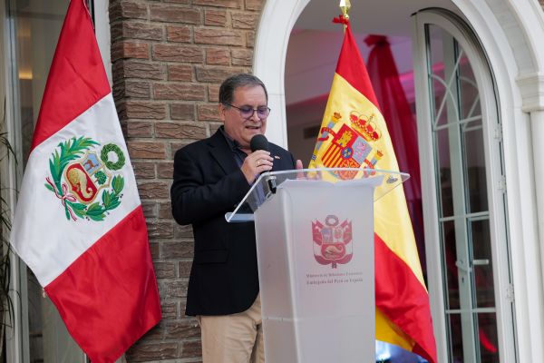 III Festival de la Tapa Peruana Embajador Luis Iberico Nuñez Migual Angel Almodovas Afuegolento
