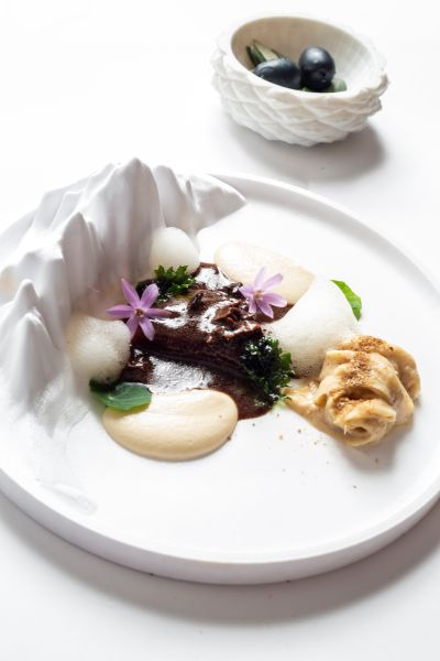 Pablo Izquierdo Ubeck La Costa y La Tramontana 1er Premio Plato Salado V Cocina Vegana Afuegolento