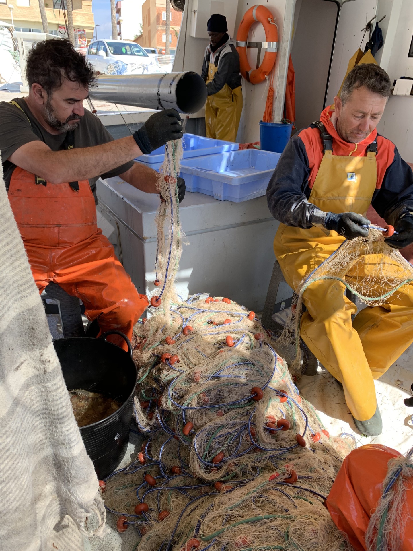 Raúl Resino Día de Pesca Benicarló Castellón Ruta Sabor Pesca de Trasmallo Afuegolento 2
