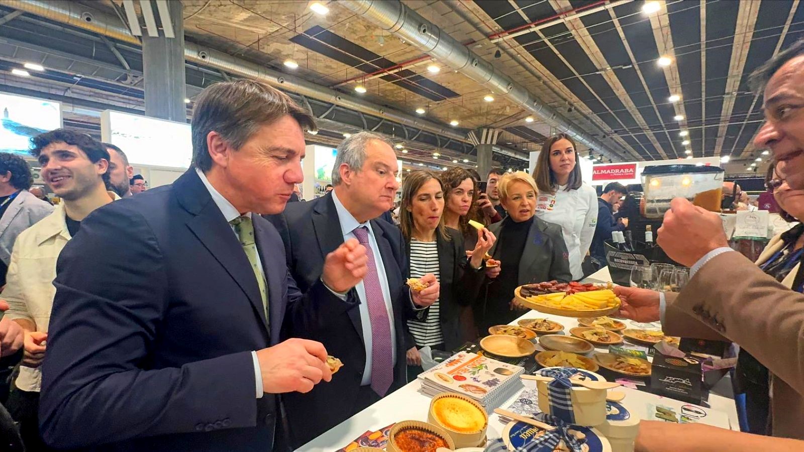Madrid Fusion 2026 Ministro Cultura Turismo Jordi Hereu Saborea España Jesus Tellez Afuegolento
