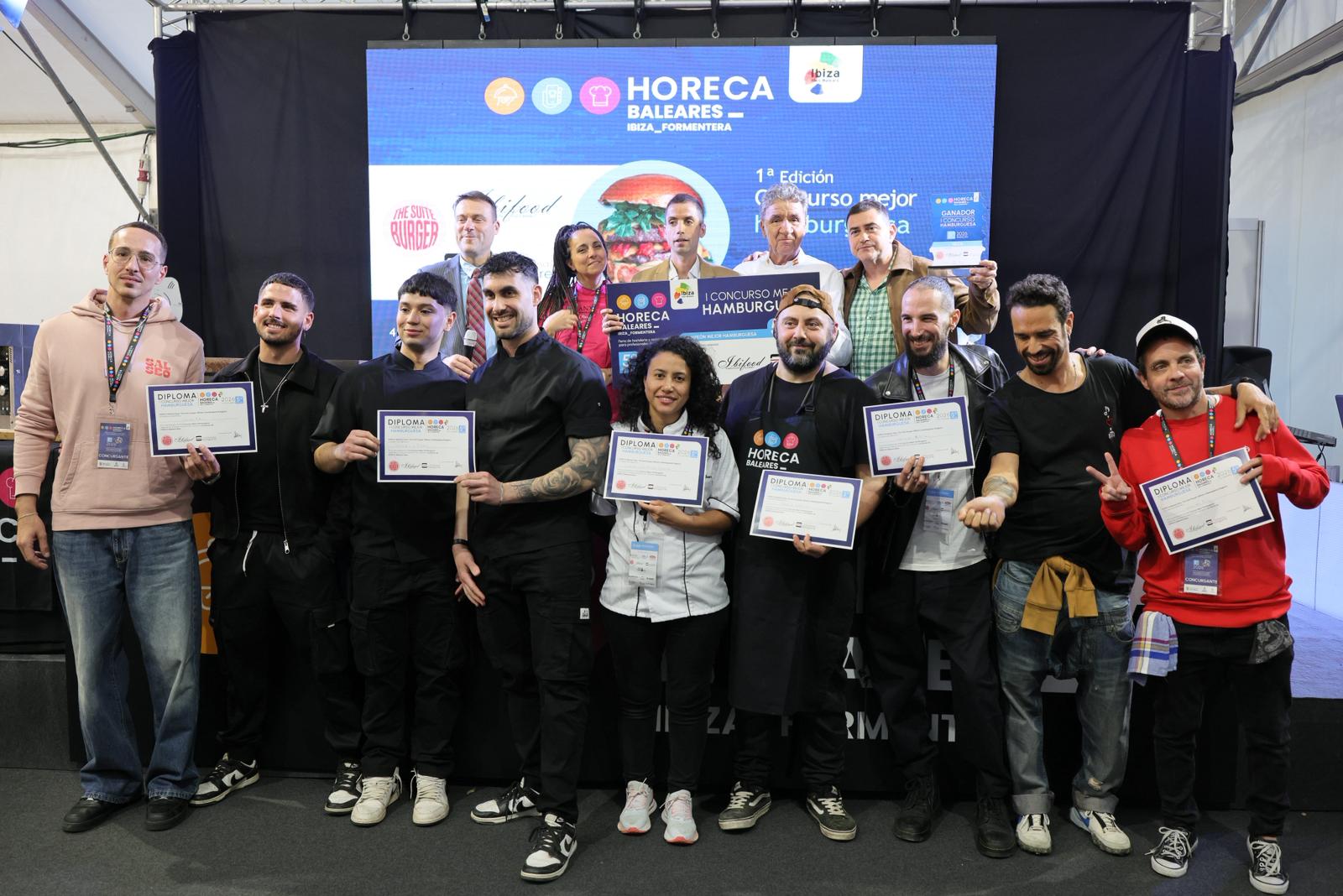 HORECA Ibiza 2026 Concursantes Mejor Hamburguesa Afuegolento
